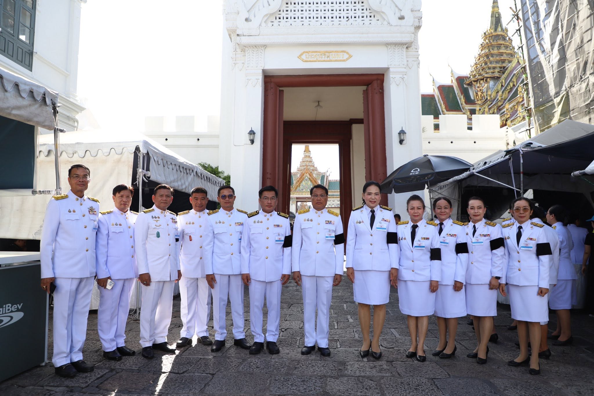คณะผู้แทนจังหวัดอุบลราชธานี ร่วมพิธีบำเพ็ญกุศลถวายพระราชกุศล เพื่อแสดงความจงรักภักดีและสำนึกในพระมหากรุณาธิคุณ พระบรมราชชนนีพันปีหลวง